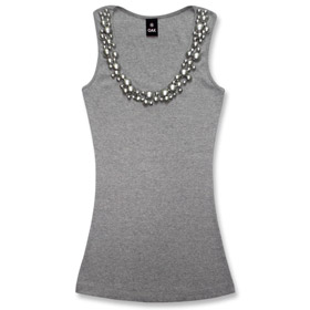 Pearl Beads Grey (Female / S)