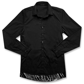Shirt In Stylish Black (Male / L)